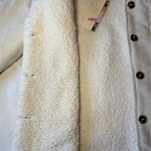 NWT Sherpa Fleece Lined Coat Jacket- FIRM on price - Picture 10 of 13